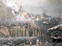 Фрагмент диорамы.