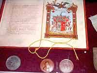 грамота о возведении А.В.Суворова в достоинство графа