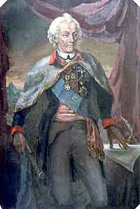 портрет Суворова А.В.